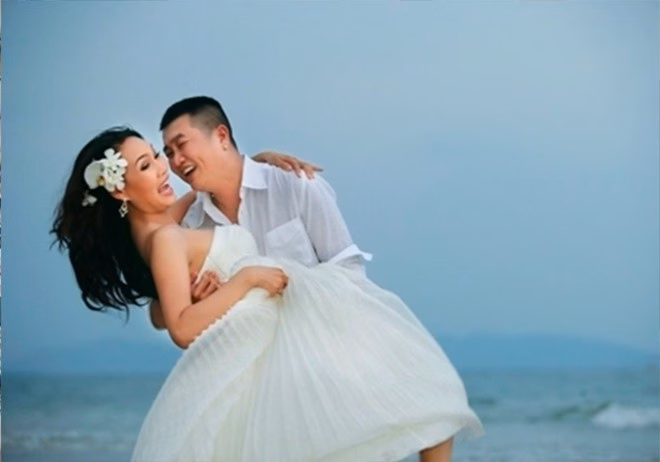 Minh Nhiên và vợ sau ly hôn