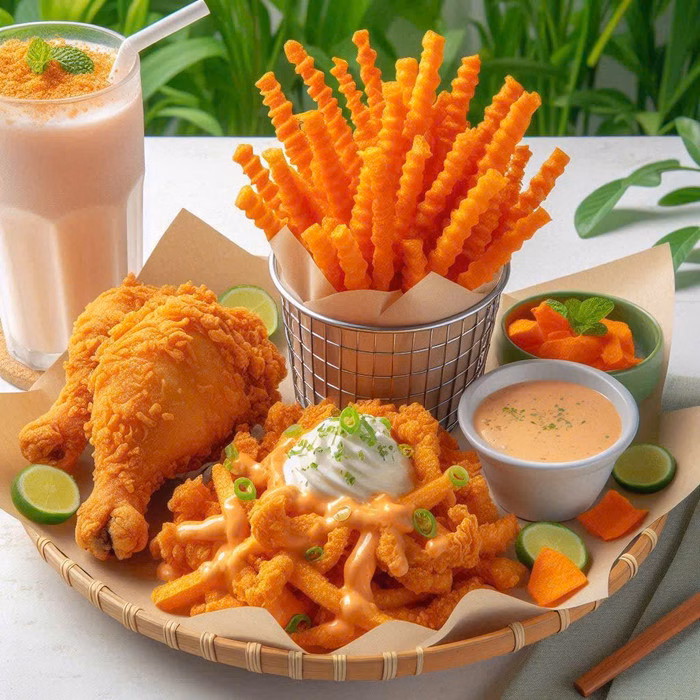 Thực phẩm chiên rán gây hại cho da thực phẩm chiên rán