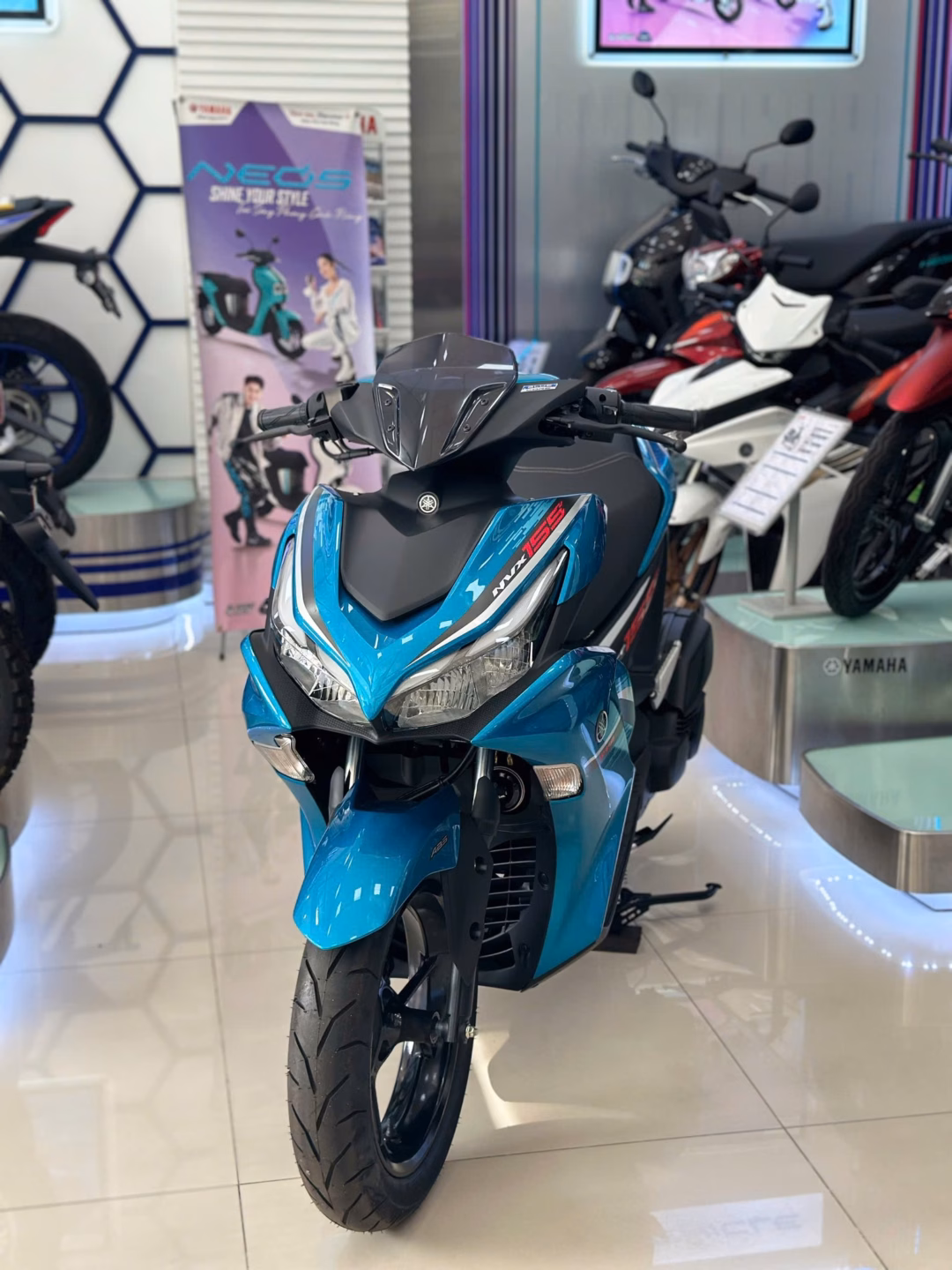 Thiết kế Yamaha NVX155 Yamaha NVX155 có thiết kế hiện đại