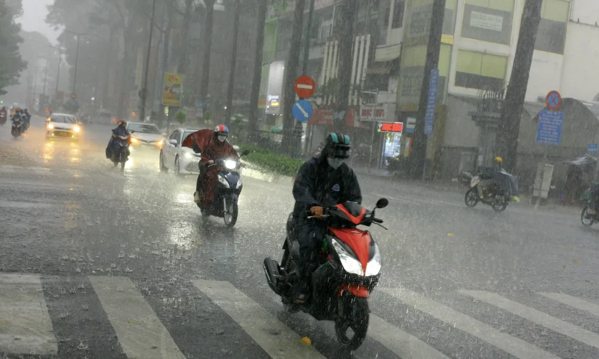 Mưa lớn Ảnh minh họa