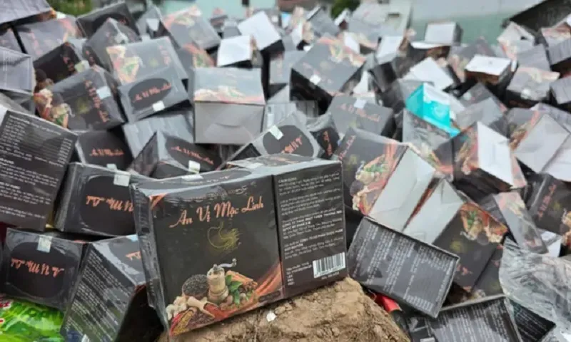 An vị mộc linh Sản phẩm An Vị Mộc Linh bị cảnh báo