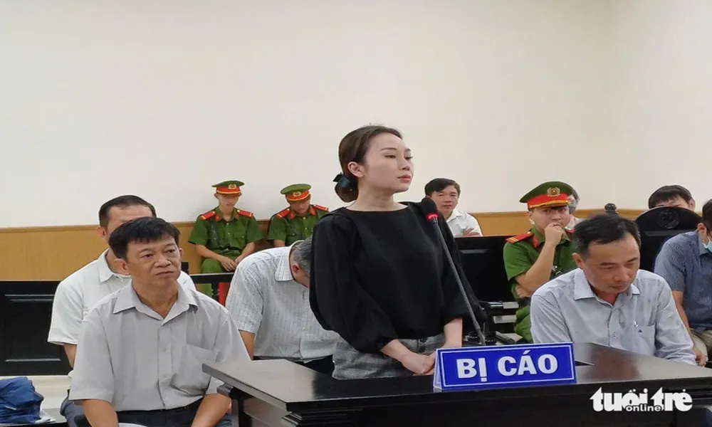 Bị cáo Võ Đan Vân bị tuyên phạt