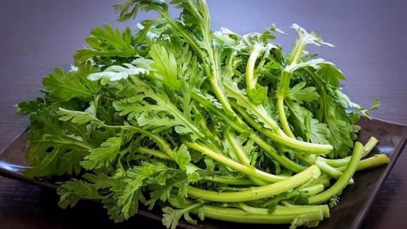 Lợi ích của rau cải cúc Rau cải cúc giàu chất xơ và vitamin