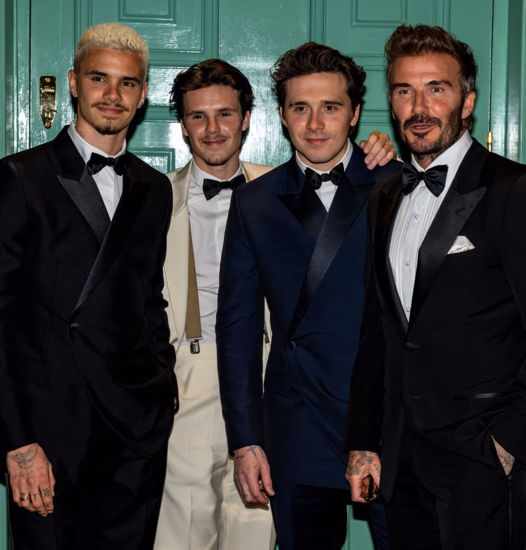 David Beckham và các con trai