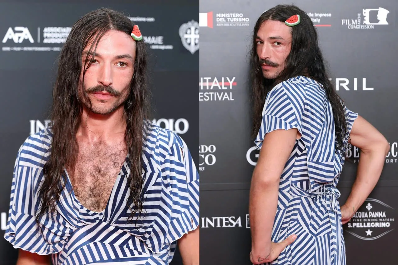 Ezra Miller Ezra Miller gây chú ý tại LHP Sardegna
