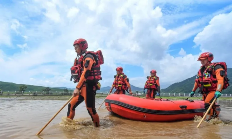 Trung Quốc duy trì các nỗ lực kiểm soát lũ lụt Lũ lụt tại Trung Quốc