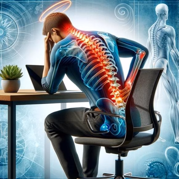 Ngồi lâu và đau lưng Ngồi lâu gây đau lưng