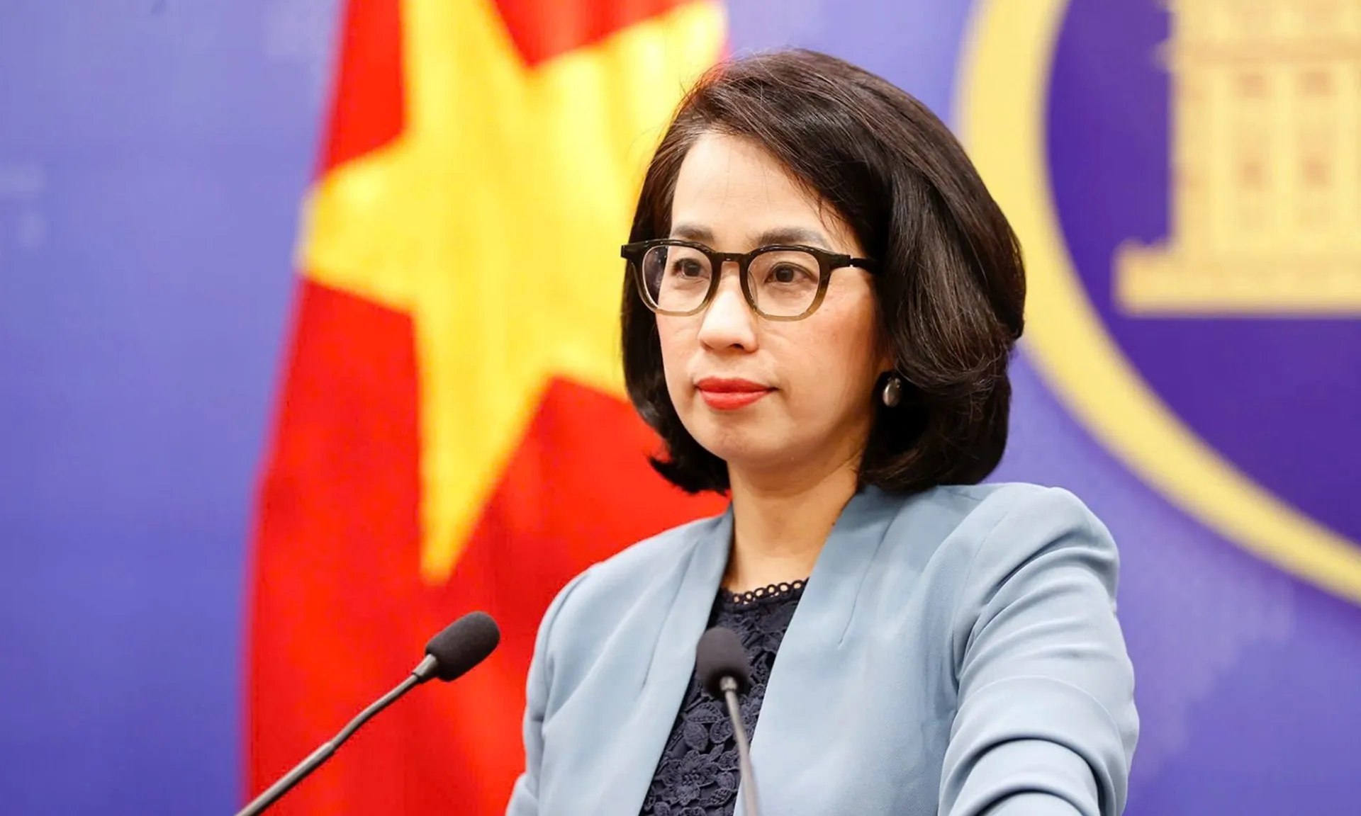 Người phát ngôn Bộ Ngoại giao Phạm Thu Hằng Người phát ngôn Bộ Ngoại giao Phạm Thu Hằng