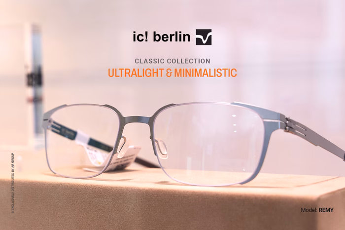 Vật liệu cao cấp ic! berlin Mắt kính ic! berlin với vật liệu cao cấp