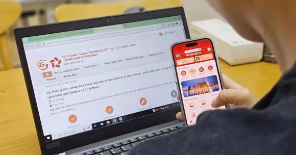 Cổng dịch vụ công các tỉnh