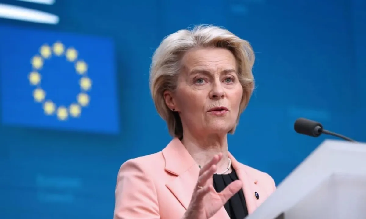 Chủ tịch Ủy ban châu Âu (EC) Ursula von der Leyen Chủ tịch Ủy ban châu Âu (EC) Ursula von der Leyen