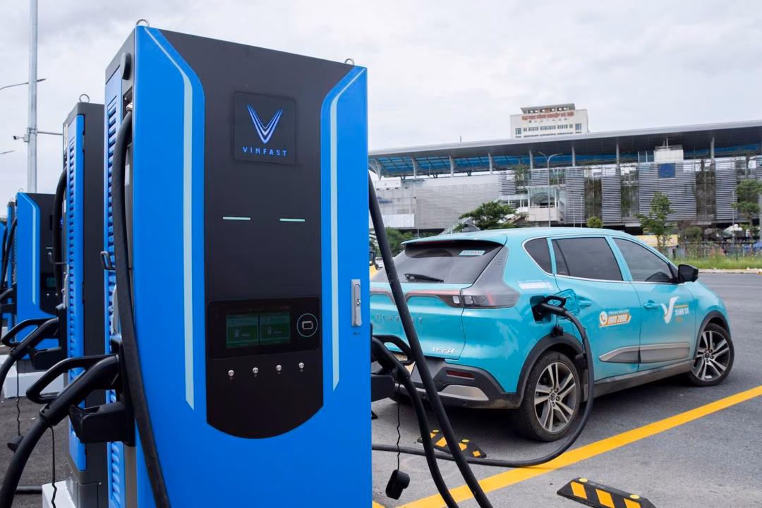 Trụ sạc siêu nhanh của VinFast Trụ sạc siêu nhanh của VinFast
