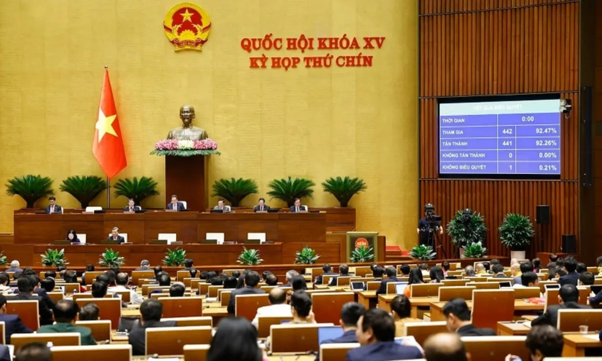 Quốc hội thông qua Luật Năng lượng nguyên tử sửa đổi Quốc hội thông qua Luật Năng lượng nguyên tử sửa đổi