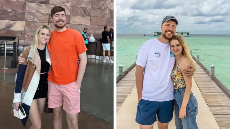 MrBeast và vị hôn thê MrBeast chuẩn bị kết hôn