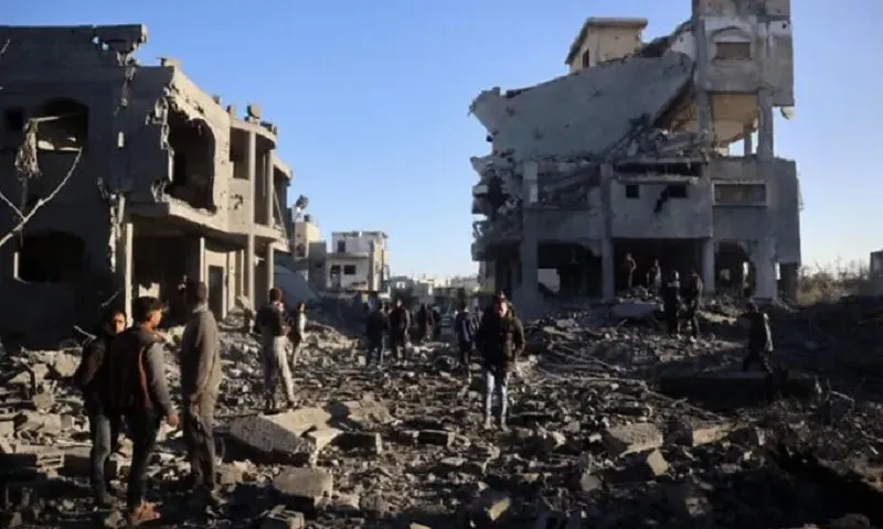 Hình ảnh Dải Gaza sau cuộc tấn công Hình ảnh Dải Gaza sau cuộc tấn công