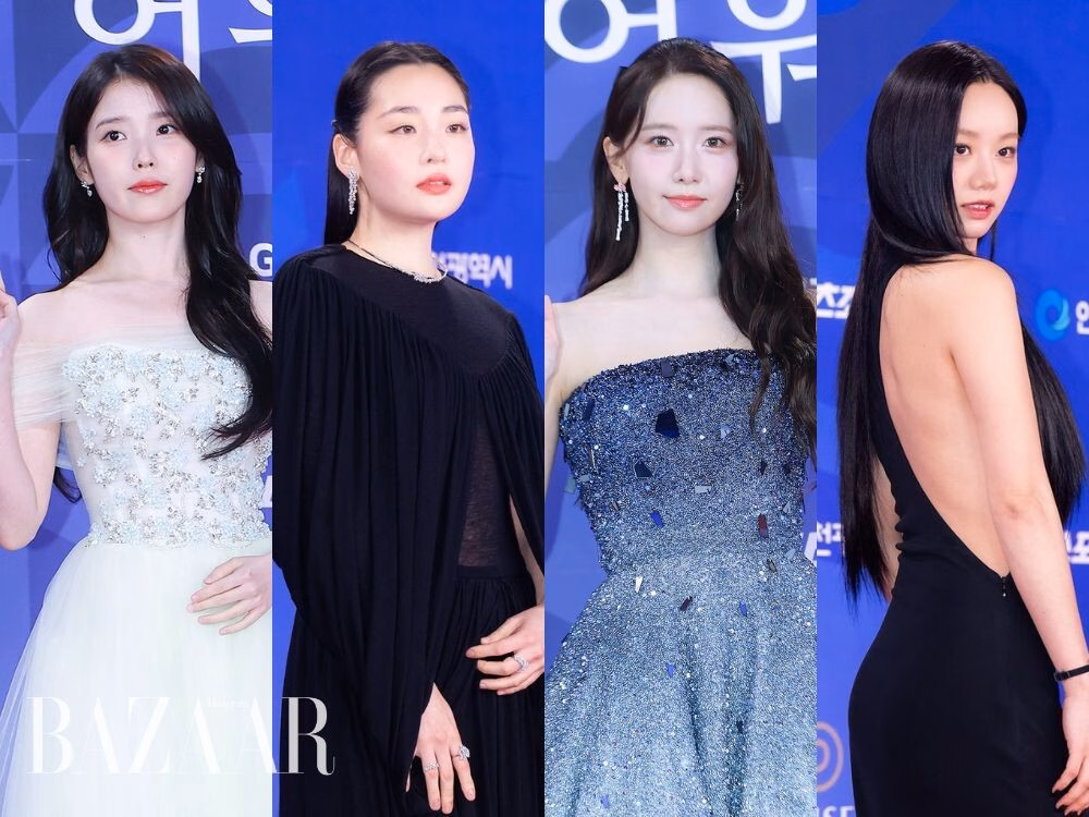 Ngôi sao tỏa sáng trên thảm đỏ lễ trao giải Truyền hình Rồng Xanh 2025 Lee Jun Young. Ảnh: TV Report