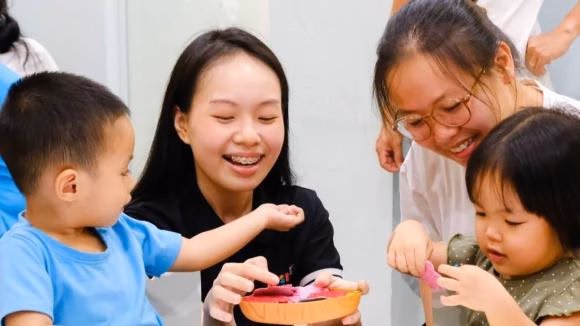 Chơi đùa giúp trẻ em phát triển khả năng sáng tạo