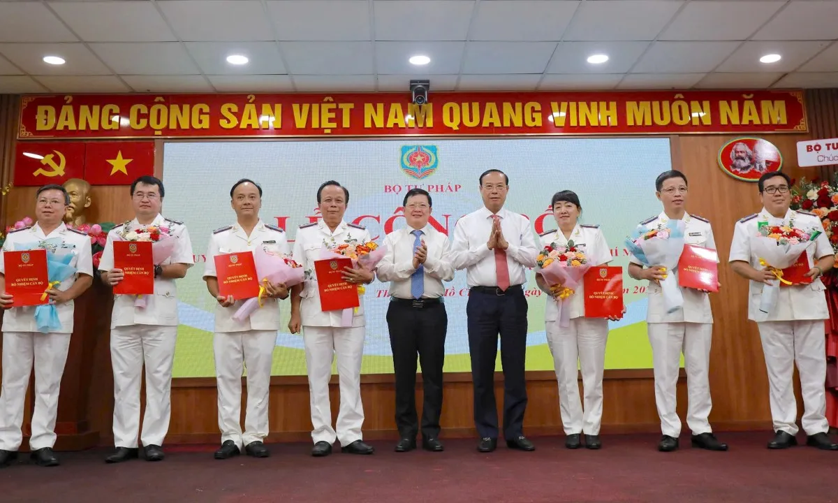 Bổ nhiệm Ông Nguyễn Văn Hòa làm Trưởng Thi hành án dân sự TPHCM Các ông, bà được bổ nhiệm làm Phó trưởng Thi hành án dân sự TPHCM