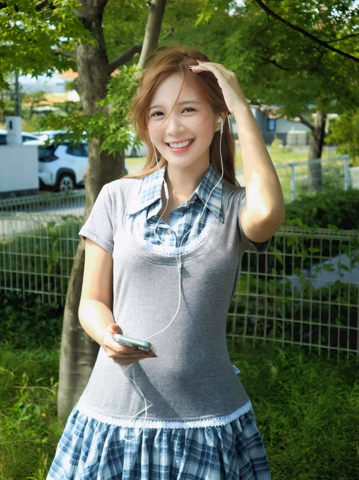 Ngọc Huyền hài hước gợi ý muốn đi Nhật Bản du lịch sau khi cưới. Ngọc Huyền hài hước gợi ý muốn đi Nhật Bản du lịch sau khi cưới.