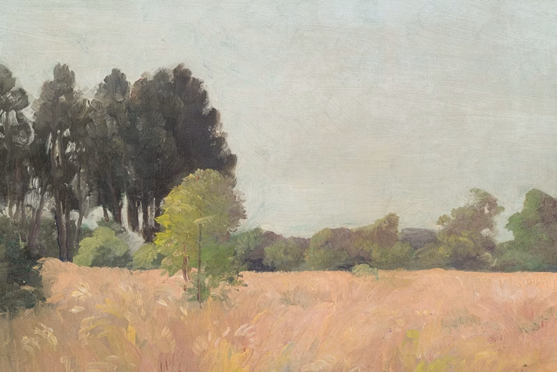 “Cánh đồng lúa mì” (1913), sơn dầu trên toan