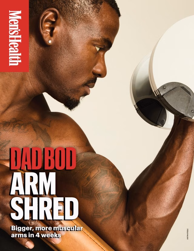 dad bod arm shred