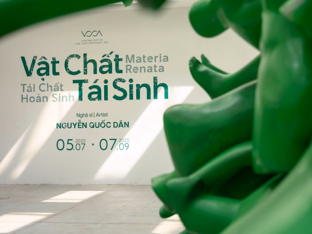 Triển lãm "Tái chất hoàn sinh - Vật chất tái sinh - Materia Renata"