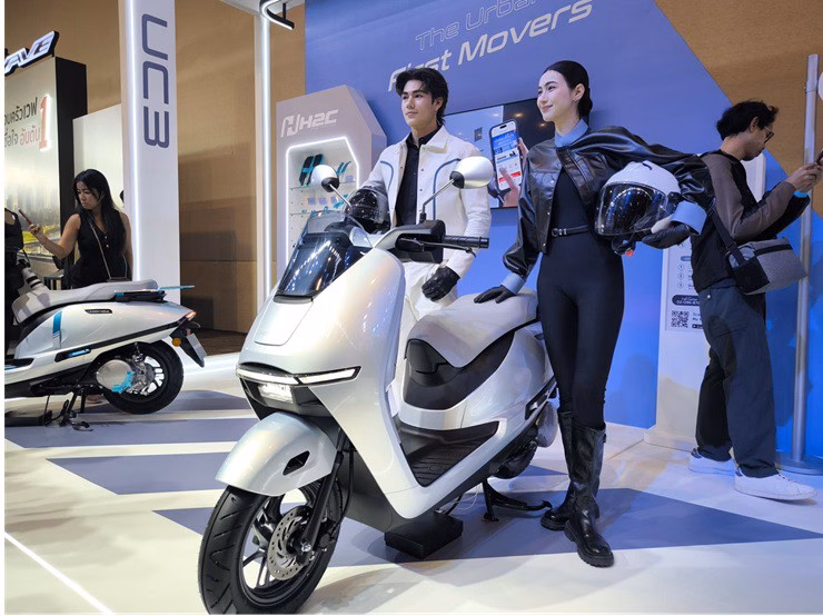 Honda UC3 &ndash; mẫu xe điện mới ra mắt Th&aacute;i Lan