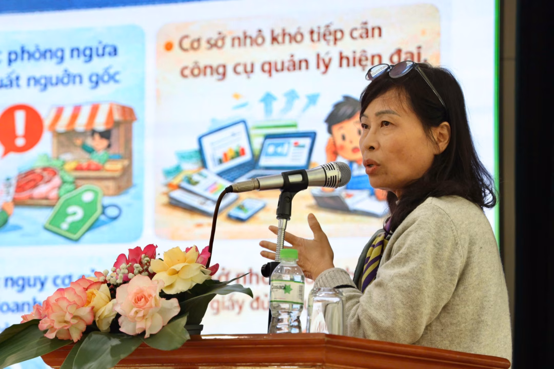 Tiến sĩ T&ocirc; Li&ecirc;n Thu - Chuy&ecirc;n gia SAFEGRO đề xuất hệ thống quản l&yacute; thống nhất