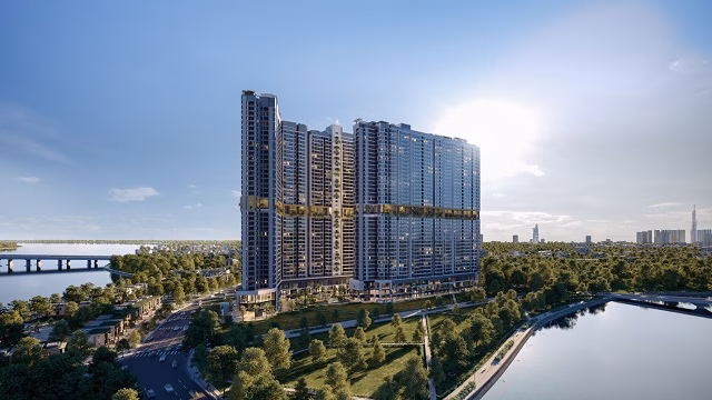 Phối cảnh dự án The Gió Riverside Phối cảnh dự án The Gió Riverside