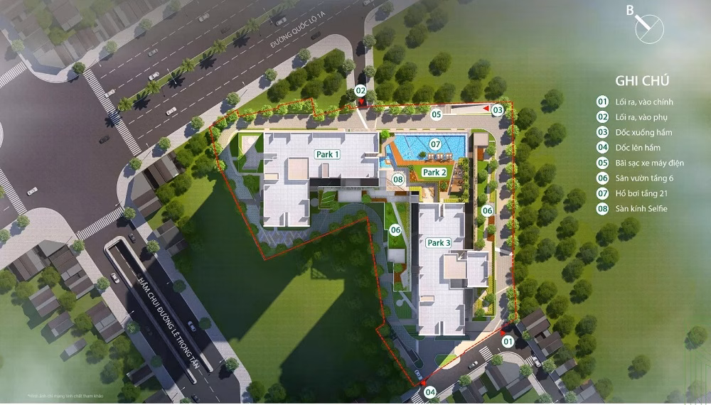 Hình ảnh mặt bằng tổng thể dự án Picity Sky Park Bình Dương Hình ảnh mặt bằng tổng thể dự án Picity Sky Park Bình Dương