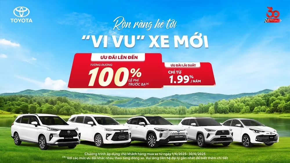 Toyota Veloz Cross và Avanza Premio ưu đãi 100% lệ phí trước bạ Toyota Veloz Cross và Avanza Premio ưu đãi 100% lệ phí trước bạ