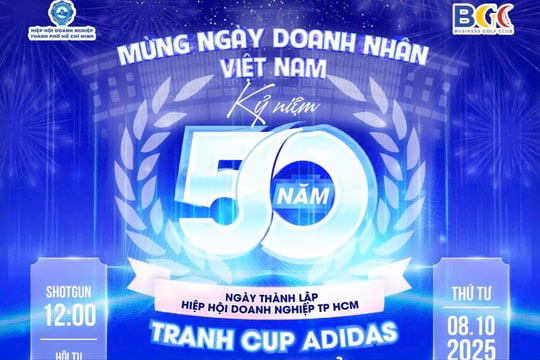 1,6 tỷ đồng giúp học sinh Khánh Hòa vượt khó HUBA tổ chức Giải Golf kỷ niệm 50 năm thành lập và chào mừng Ngày Doanh nhân Việt Nam