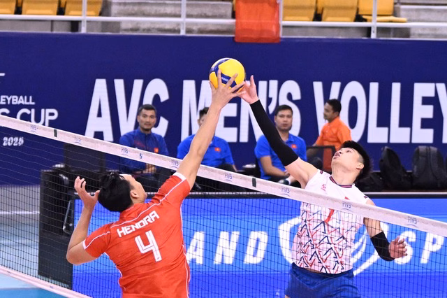 Đội tuyển nam bóng chuyền Việt Nam xếp hạng 8 giải AVC Nations Cup