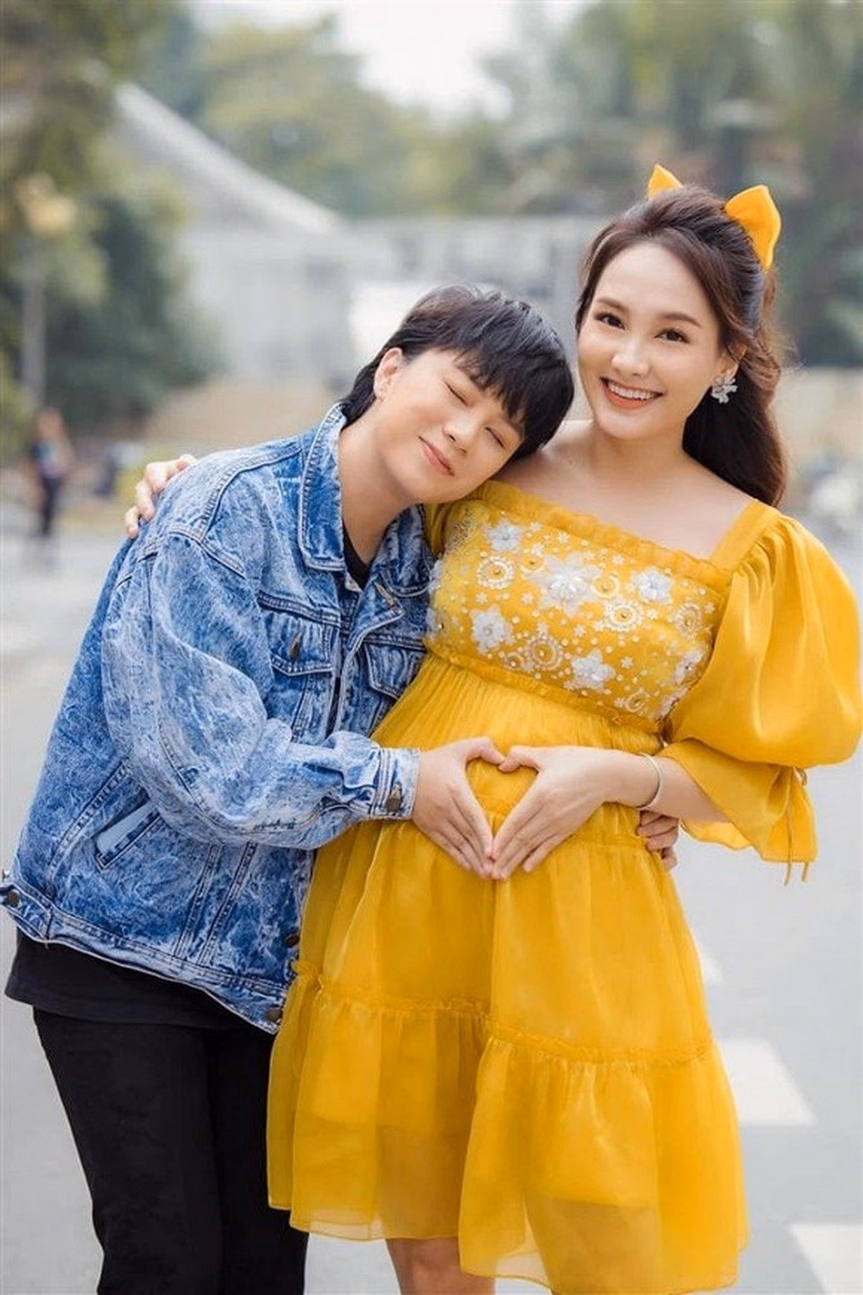 Bảo Thanh khi mang bầu Bảo Thanh khi mang bầu