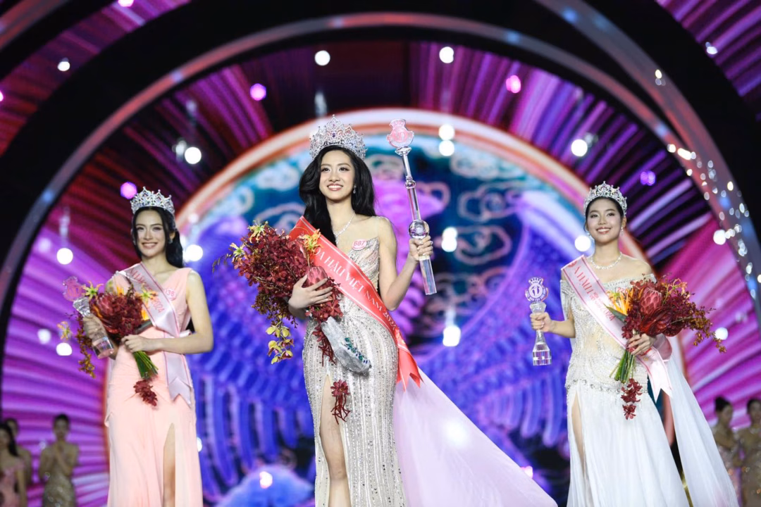 Hà Trúc Linh đăng quang Hoa hậu Việt Nam 2024 Hà Trúc Linh tỏa sáng đêm chung kết cuộc thi Hoa hậu Việt Nam 2024