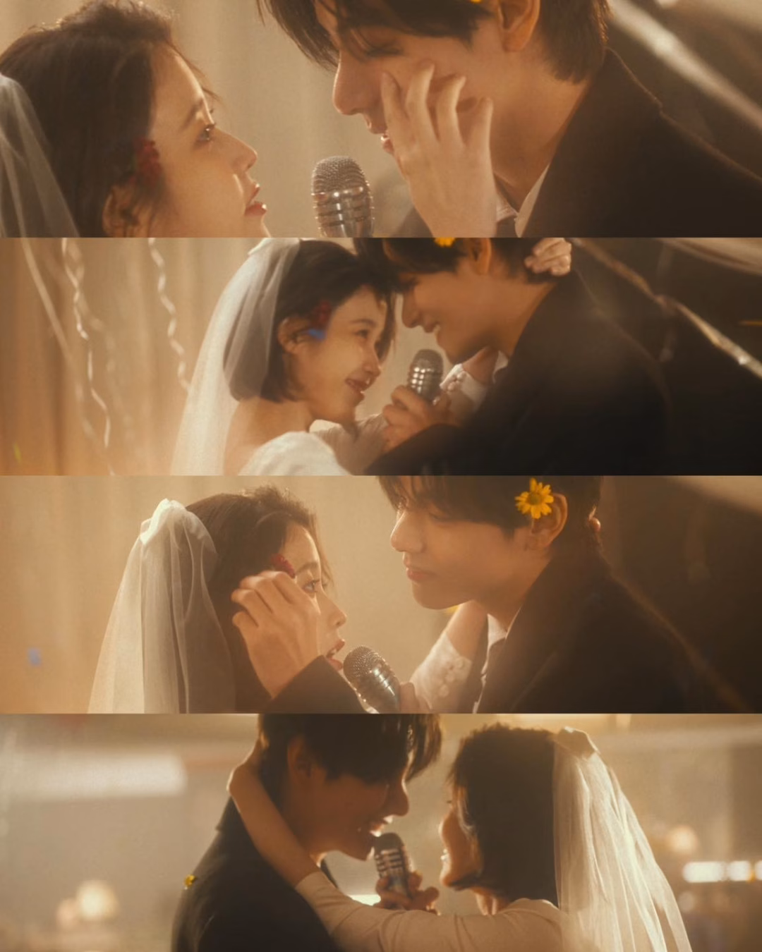 IU và V (BTS) trong MV 'Love Wins All' IU và V (BTS) trong MV 'Love Wins All'
