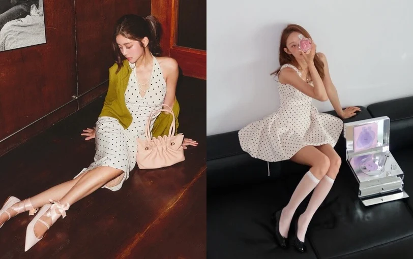 Xu hướng chấm bi retro hè 2025 và cách phối đồ giúp bạn nữ tính và thoải mái