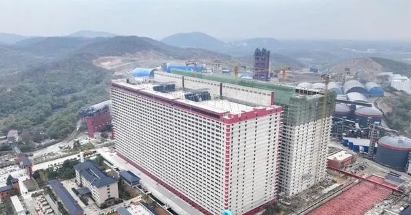 Chung cư nuôi lợn Mô hình chung cư nuôi lợn tại Trung Quốc