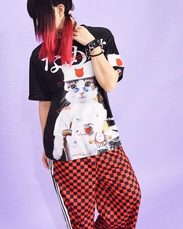 Nameneko – Biểu Tượng Nổi Loạn Của Văn Hóa Mèo Nhật Bản Áo thun của ACDC RAG