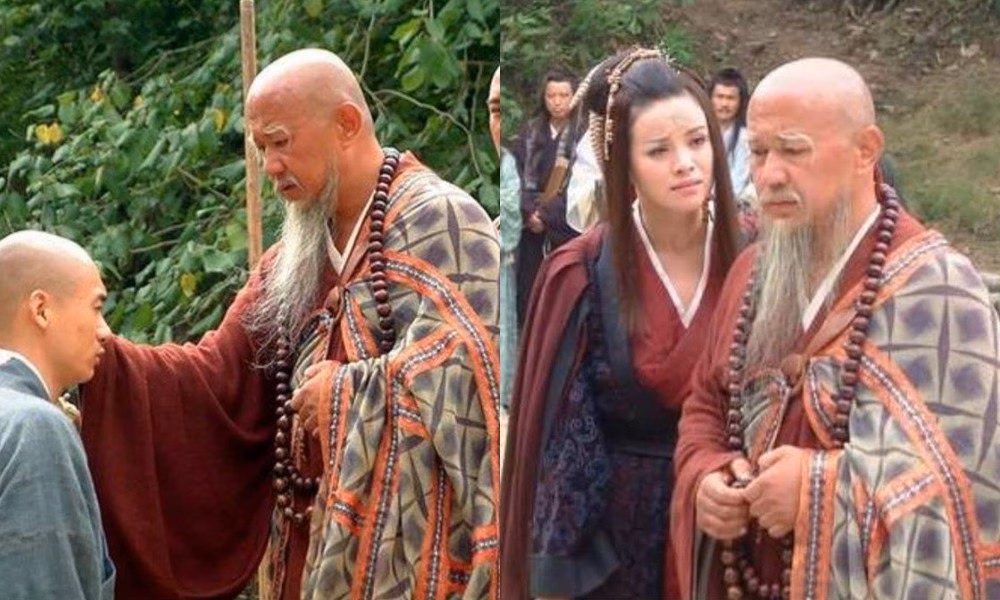 Thiên long bát bộ 2003 cũng nhắc đến viên trụ trì Thiếu Lâm Tự vi phạm điều luật của đạo Phật.