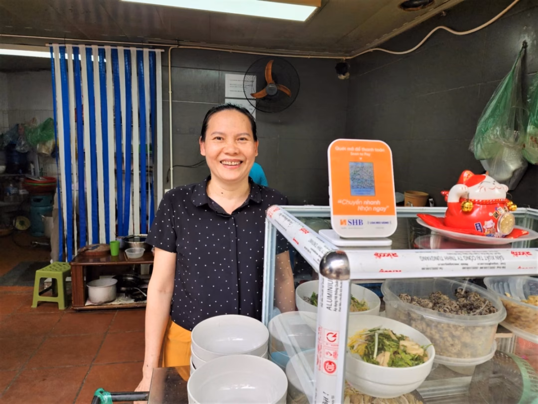 Tiểu thương vững bước số hóa cùng giải pháp ngân hàng