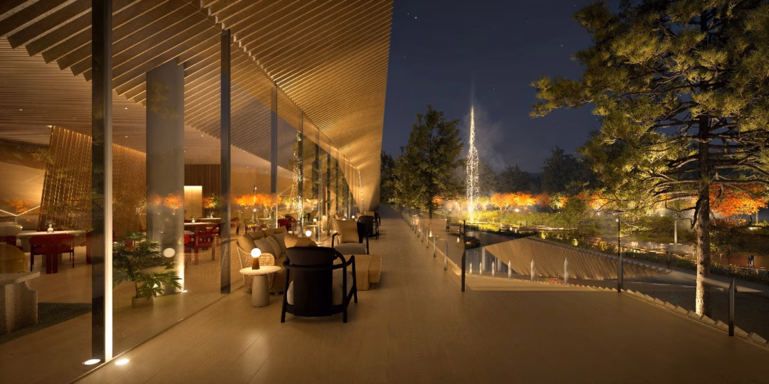 Những chiếc ghế Alison Outdoor của thương hiệu Flexform hiện diện tại Haus Private Club