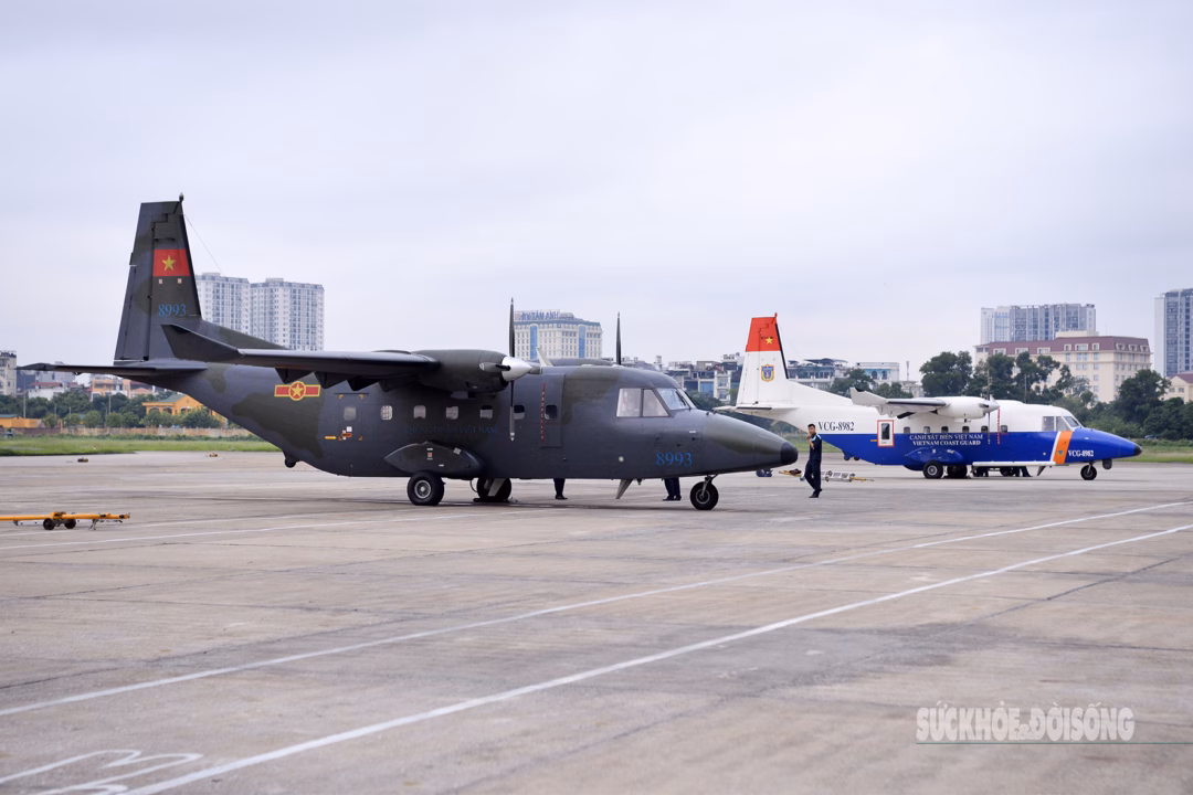 Sau 40 năm đội hình máy bay vận tải lại 'sải cánh' trên bầu trời Hà Nội- Ảnh 7.