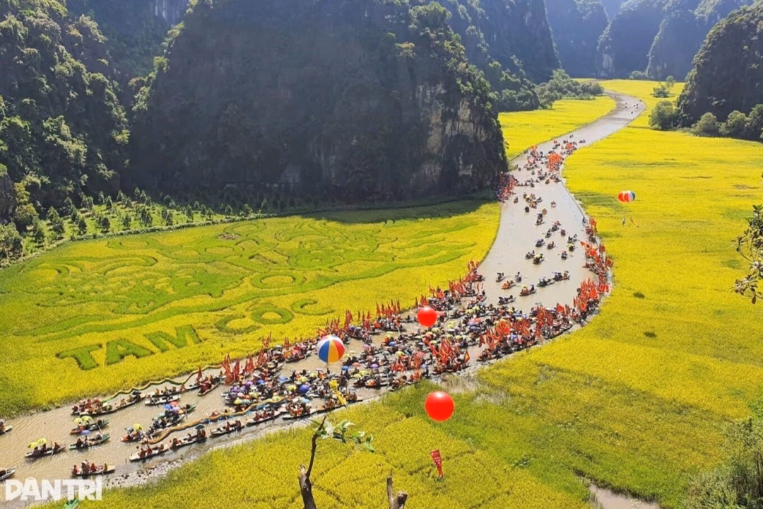 Ninh Bình: Du khách được sơ tán an toàn sau mưa lớn tại Tam Cốc