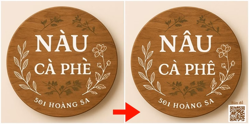 Có cư dân mạng còn chủ động sửa lại hình ảnh giúp anh Phong để đúng chính tả hơn