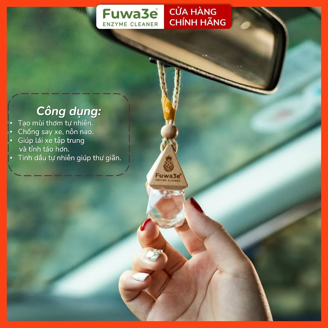 Tại sao tinh dầu treo xe ô tô lại là giải pháp thần kỳ cho những chuyến đi đường dài?