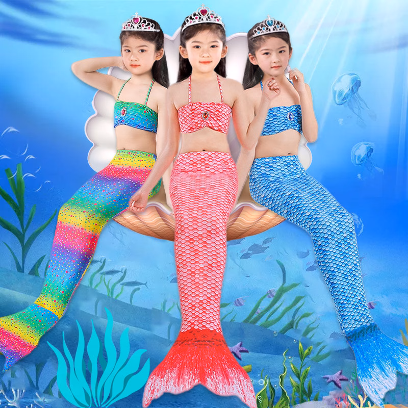 Làm thế nào để chọn bộ đồ bơi đuôi tiên cá phù hợp cho bé gái mà không làm mẹ “đau đầu” vào mùa hè?