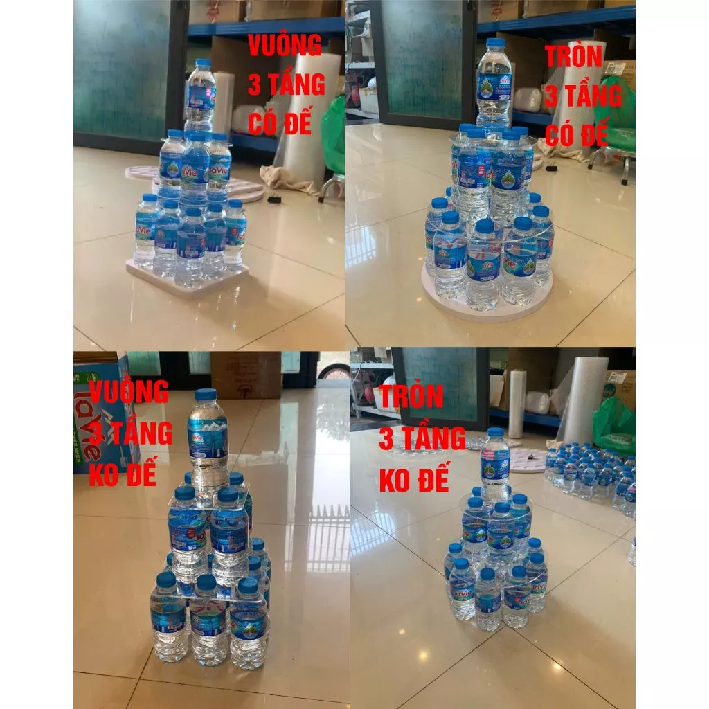 Lầm tưởng về tháp nước cúng lễ: Mua 2, 3 tầng như thế nào để không lãng phí và thể hiện lòng thành?