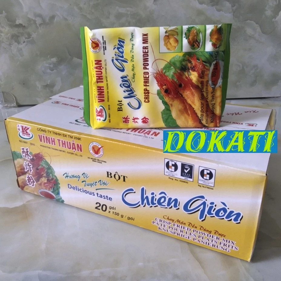 Tôi đã mua bột chiên giòn Vĩnh Thuận về để làm món gà rán giòn cho cả gia đình, nhưng sao lại có vị đắng?