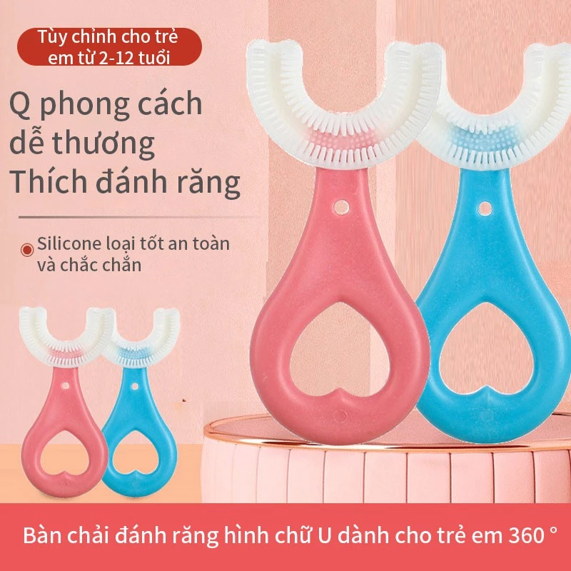 Làm thế nào để chọn bàn chải đánh răng chữ U cho bé 2-6 tuổi mà không bị ‘lừa’ vào chất liệu không an toàn?